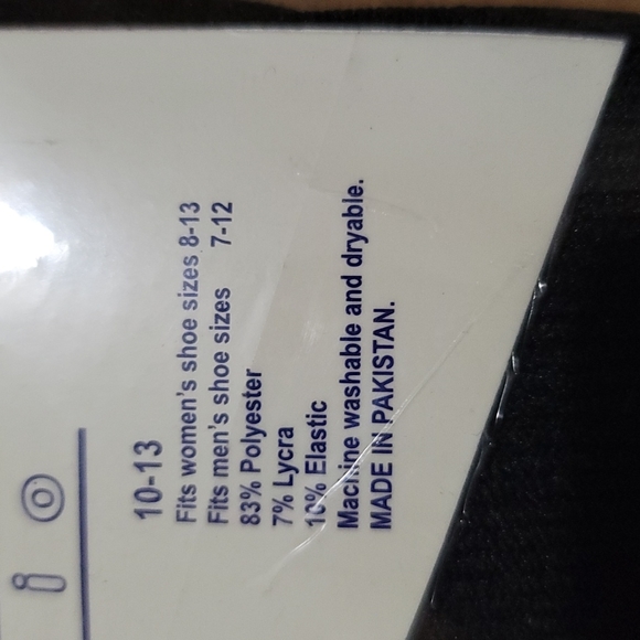 DimmI calcio compression diabetic socks black in color unisex sizes in pics NWT - Picture 3 of 5